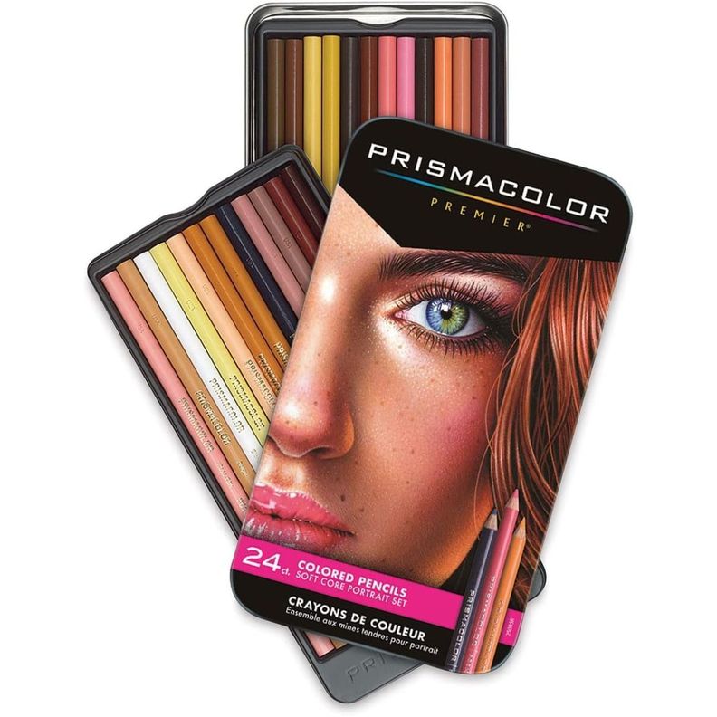 Lápices de Colores Prismacolor Retrato Set 24-1