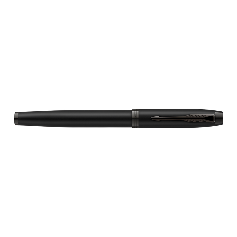 Pluma Parker IM Acromática Negra Mate-2