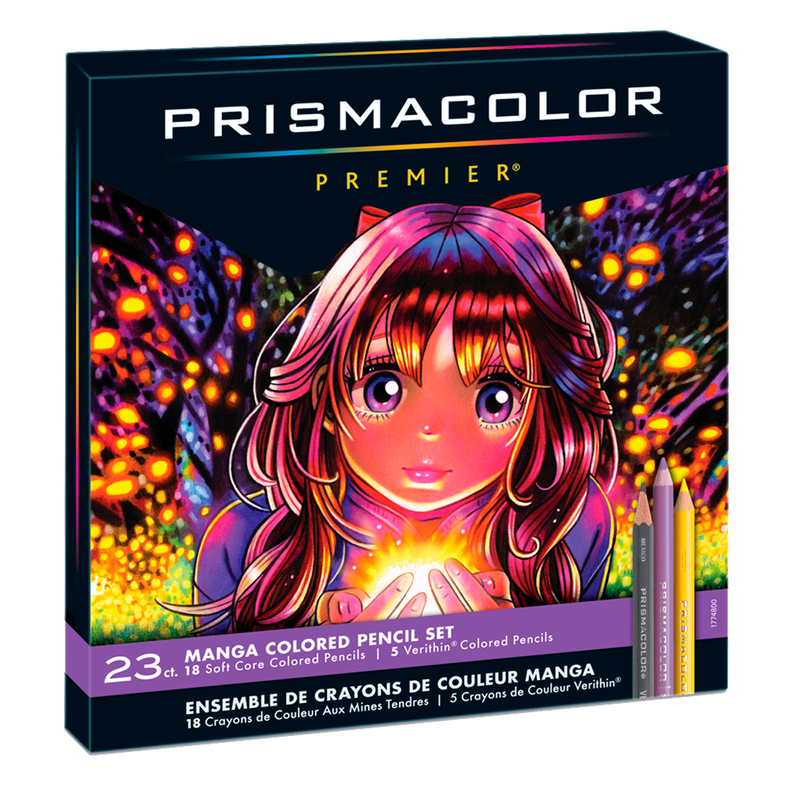Set 23 Lapices Colores Manga Prismacolor Surtido