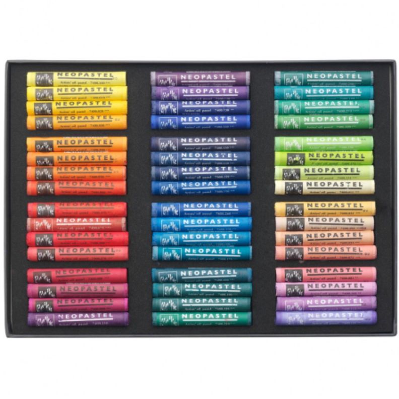Pasteles Extra Finos Neopastel Caran d Ache Set 96 Colores-1