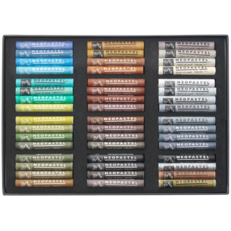 Pasteles Extra Finos Neopastel Caran d Ache Set 96 Colores-2