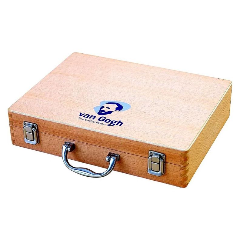 Set de Óleos Van Gogh Caja Madera 10 Colores + Accesorios-6