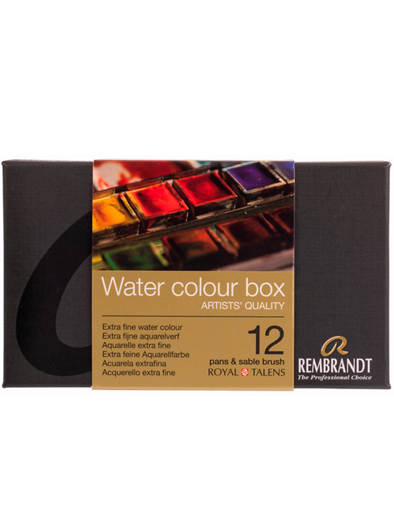 Acuarela en Pastillas Rembrandt Set 12-2