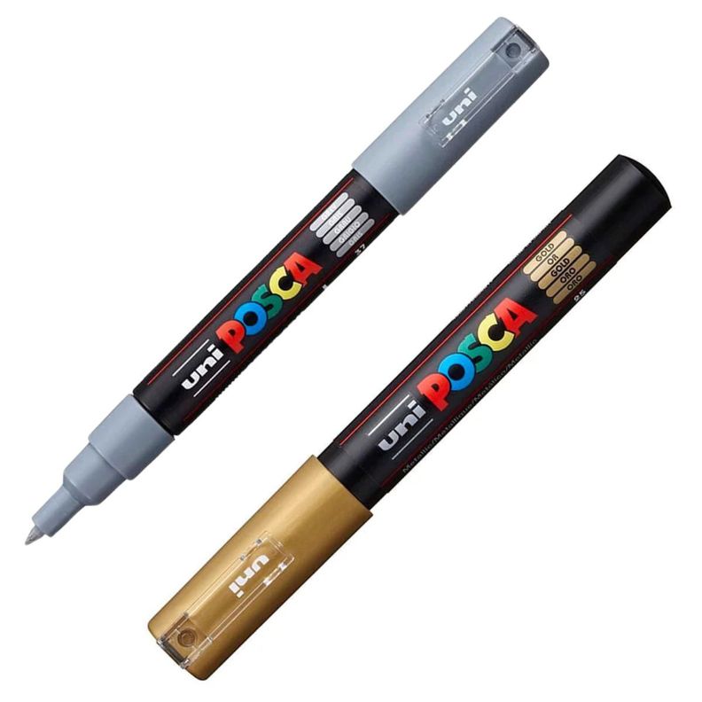 Marcadores Posca 1M Set 16 Colores Básicos-2