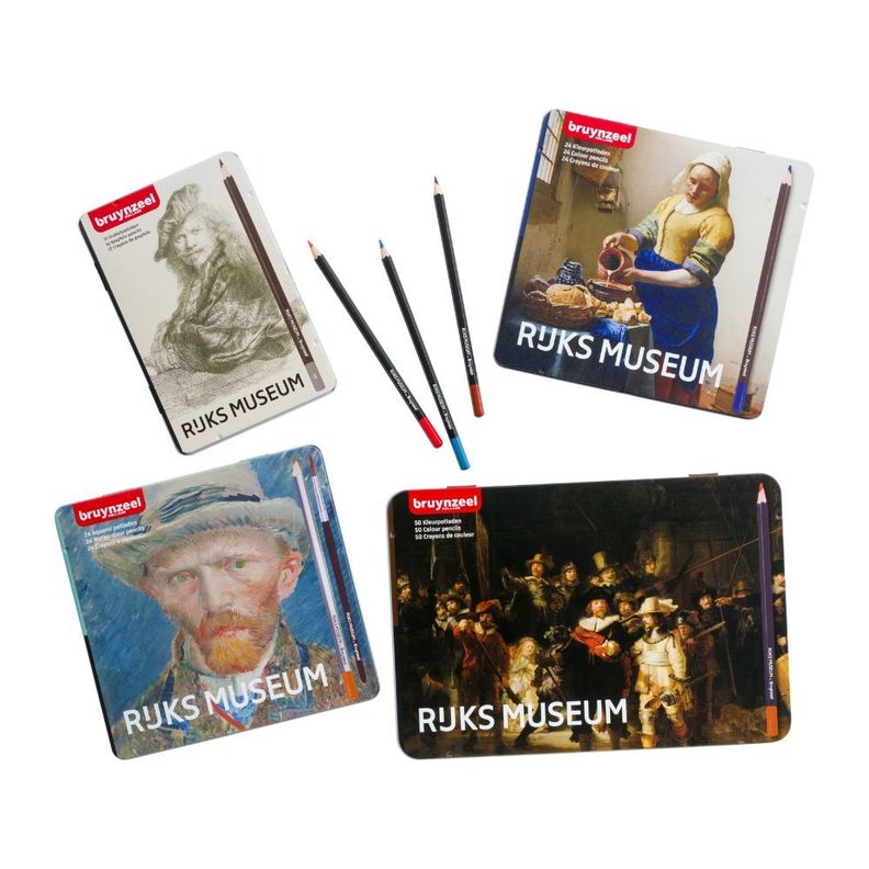 Lápices Acuarela Bruynzeel Rijks Museum Set 24 Colores-3