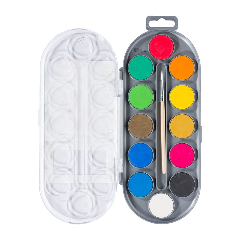 Set Acuarela Brunyzeel 12 Colores con Pincel-1