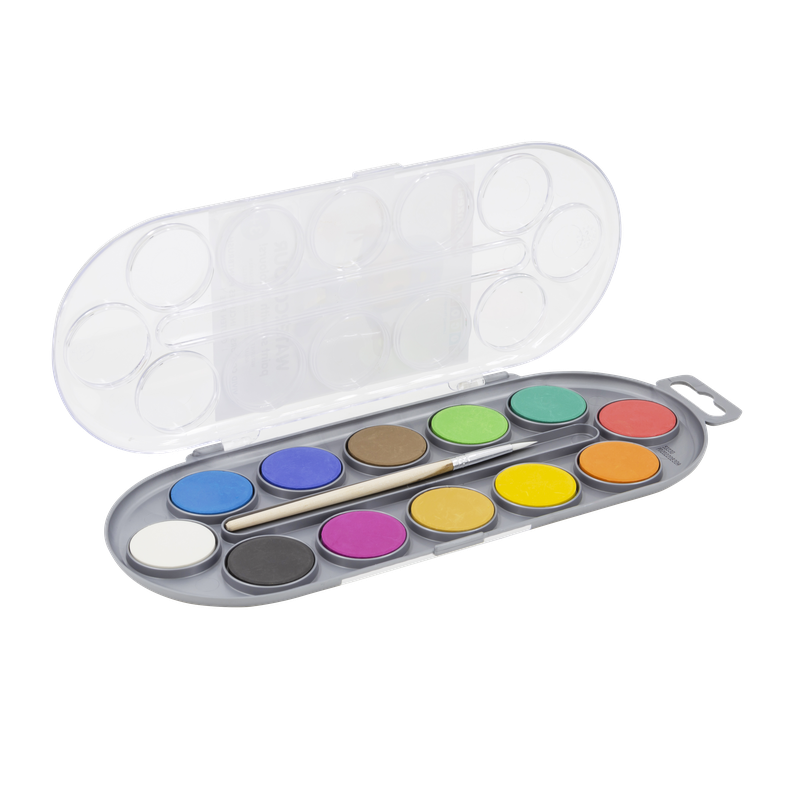 Set Acuarela Brunyzeel 12 Colores con Pincel-2