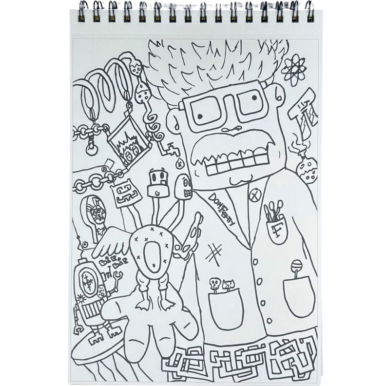 Libro para Colorear Fatty Azid-6
