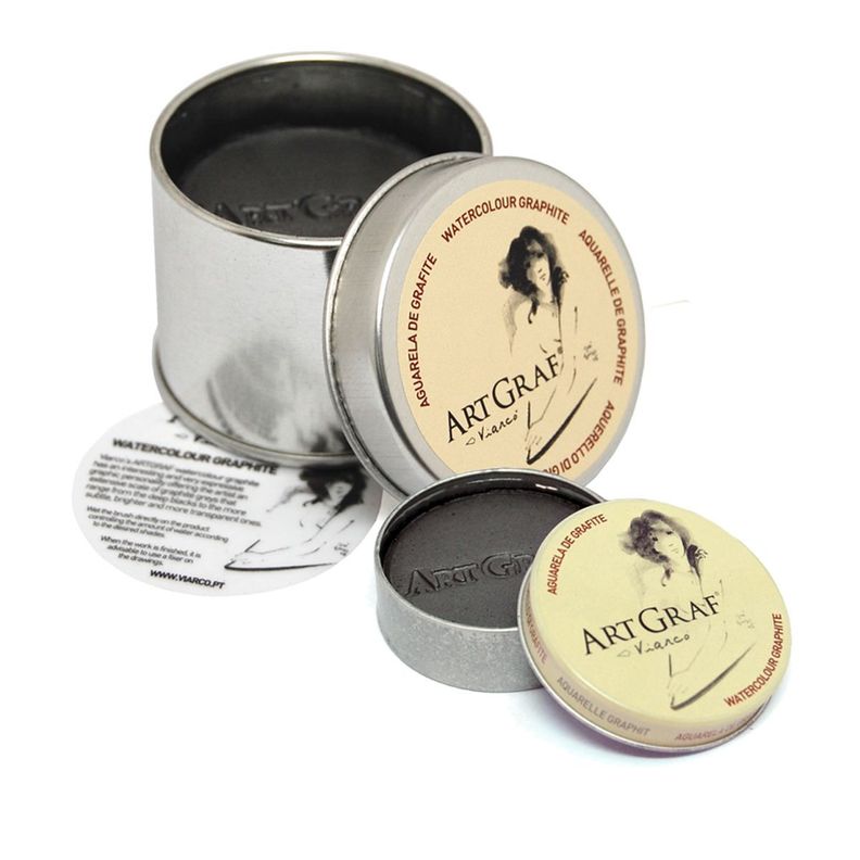 Pastilla Grafito Acuarelable ArtGraf Viarco 60gr-2