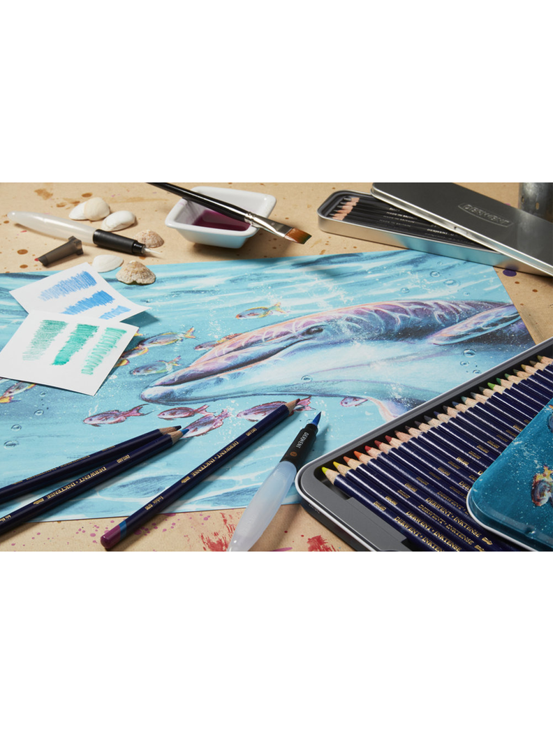 Lápices De Tinta Inktense Derwent Set 72 Colores-2