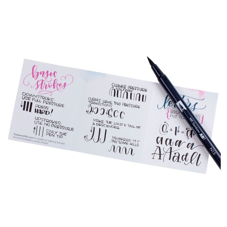 Set Tombow Lettering para Principiantes 6 piezas-1