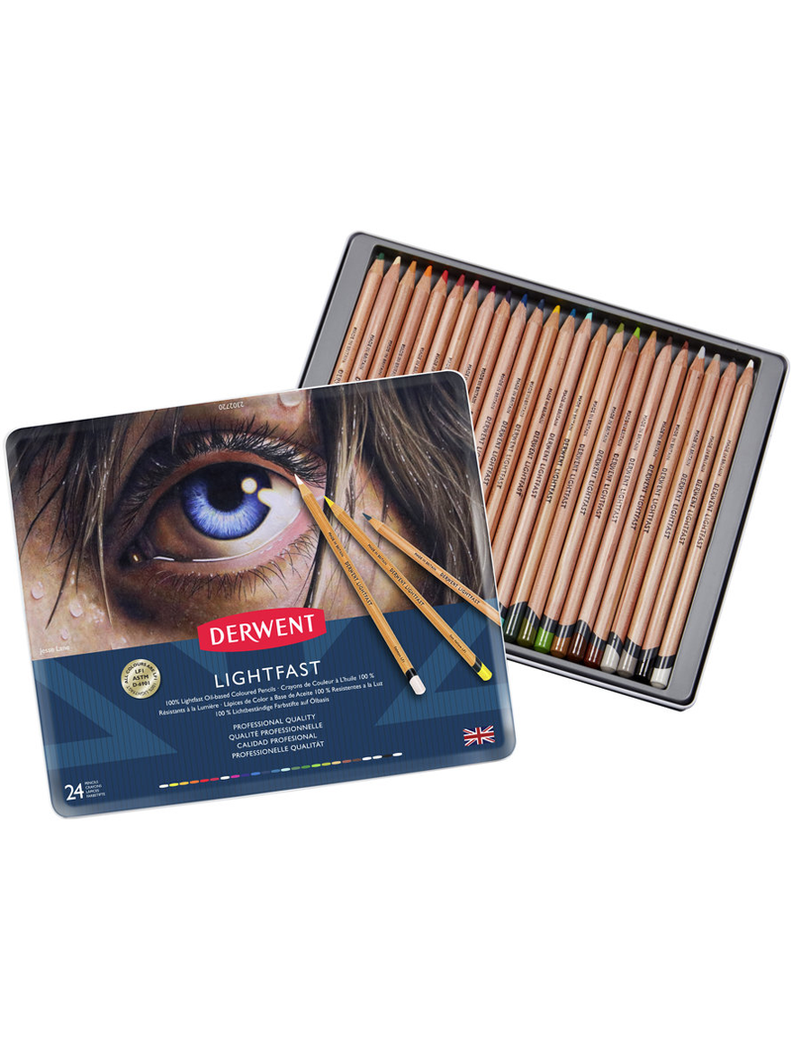 Lápices De Colores Lightfast Derwent Set 24-0