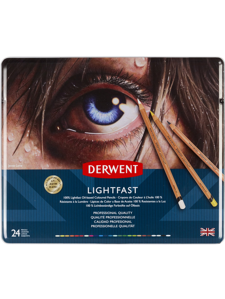 Lápices De Colores Lightfast Derwent Set 24-2