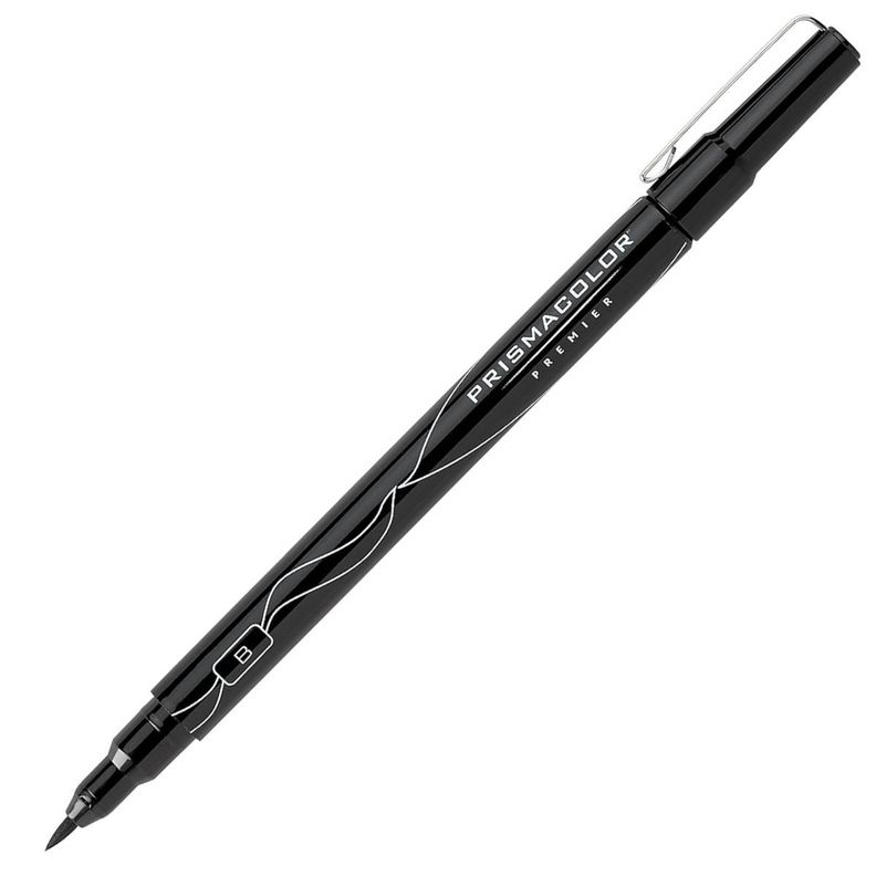 Tiralíneas y Marcador Prismacolor Premier Set 4 Negros-5
