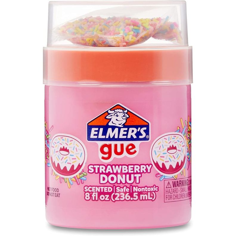Slime Elmers Gue Night Strawberry Donut 236ml-0