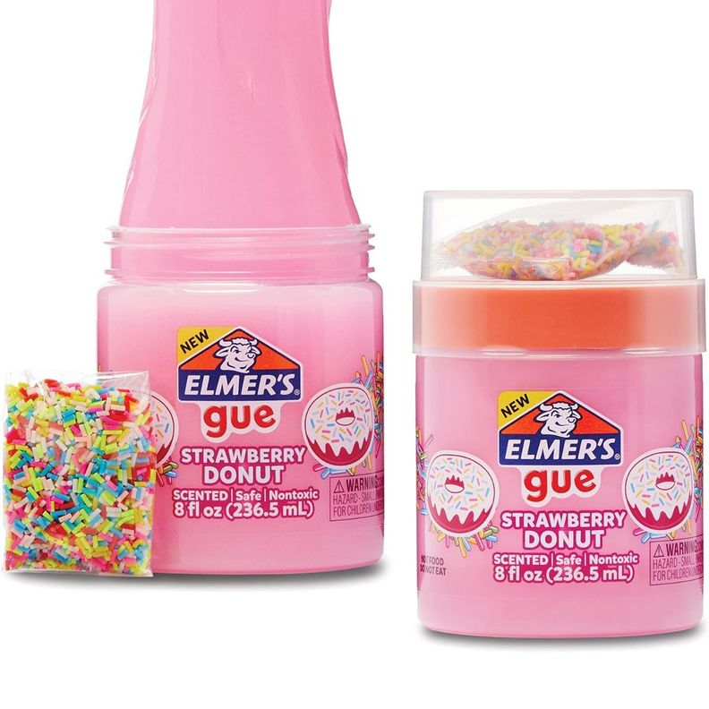 Slime Elmers Gue Night Strawberry Donut 236ml-1