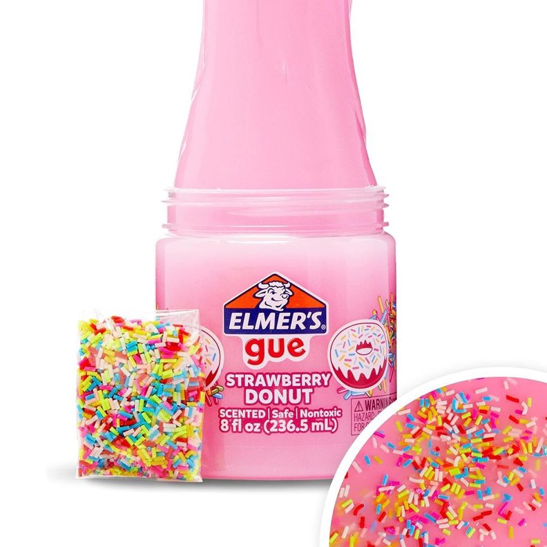 Slime Elmers Gue Night Strawberry Donut 236ml-2