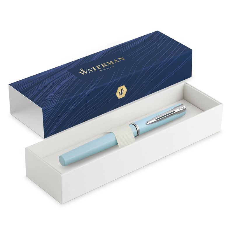 Pluma Waterman Allure Azul Pastel-1