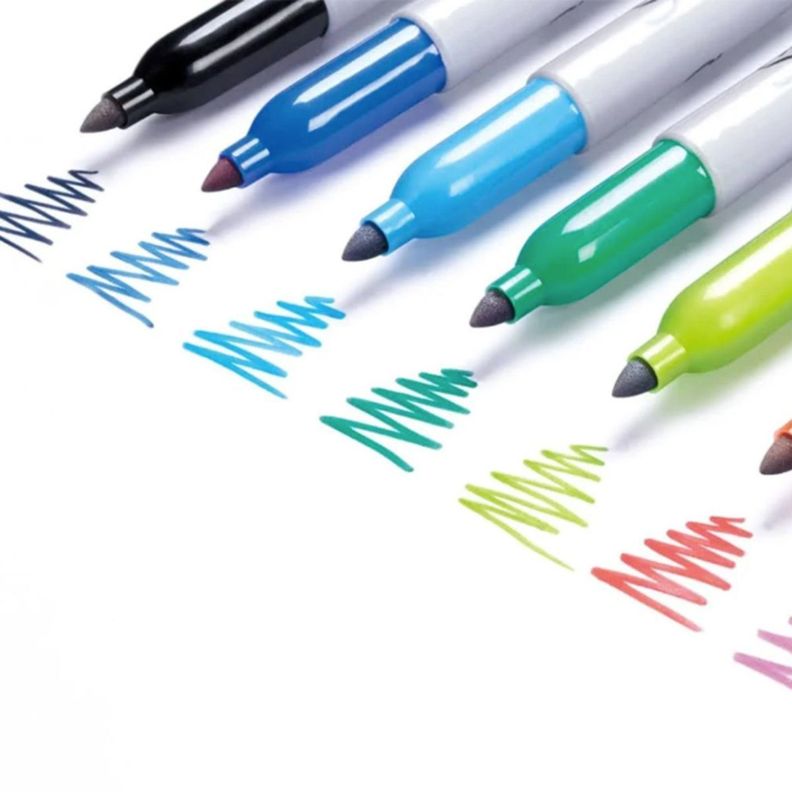 Marcadores Sharpie Permanente Pez Set 18 Colores-3