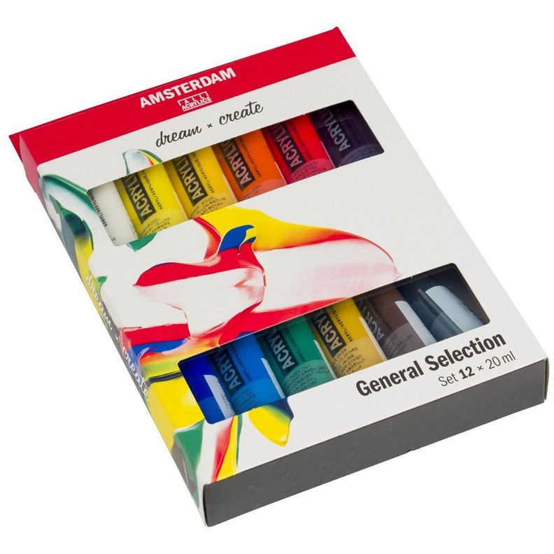 Acrílicos Amsterdam Series Estandar Pack 12x20ml-5