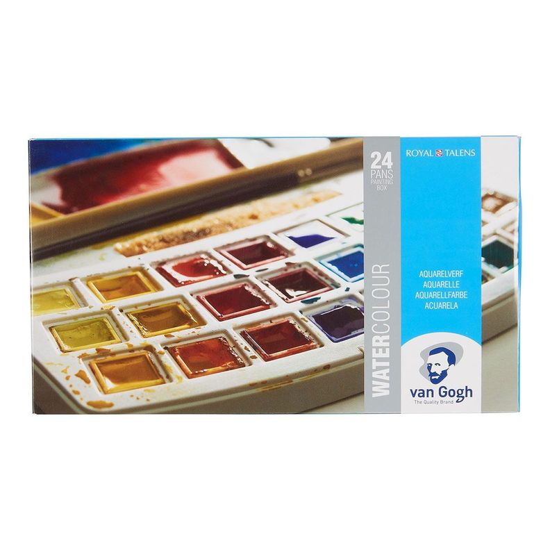 Acuarela en Pastillas Van Gogh Set 24 Colores-0