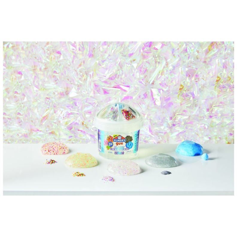 Balde de Slime Transparente con 5 Complementos para Combinar-2