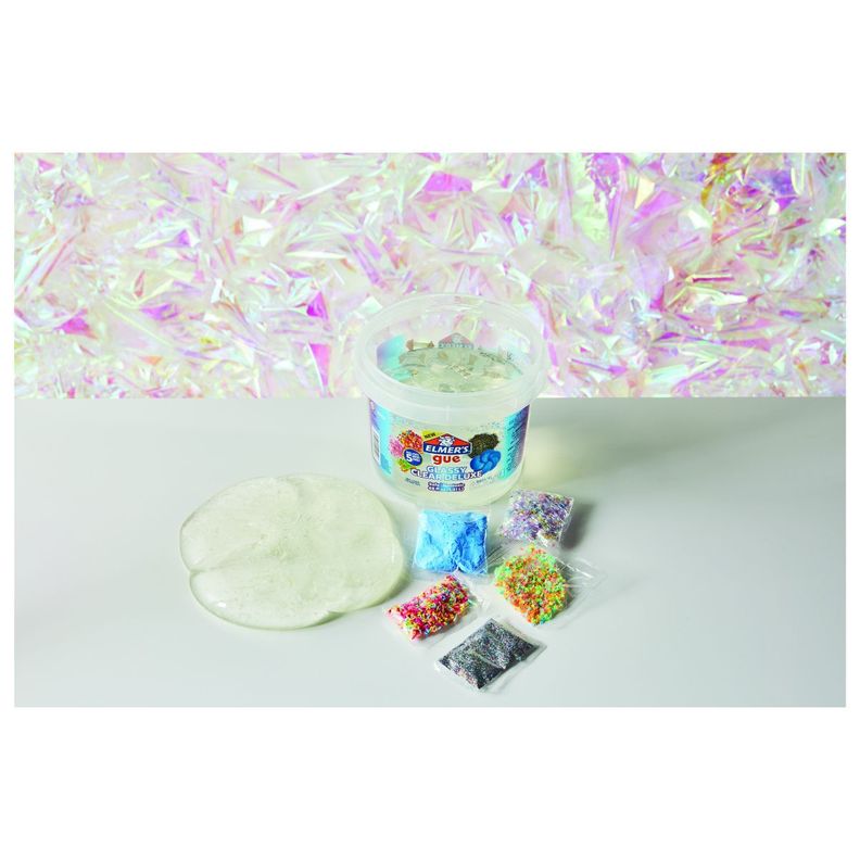 Balde de Slime Transparente con 5 Complementos para Combinar-8