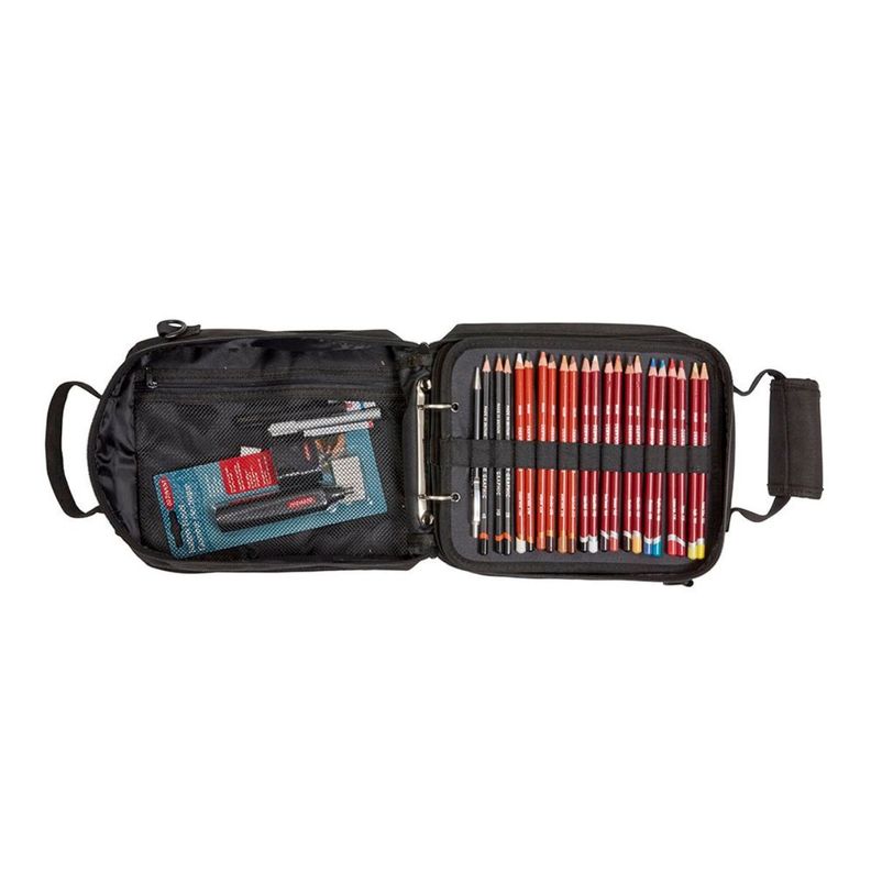 Estuche Carry-All Derwent para 132 Lápices-4