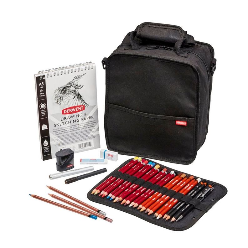 Estuche Carry-All Derwent para 132 Lápices-8