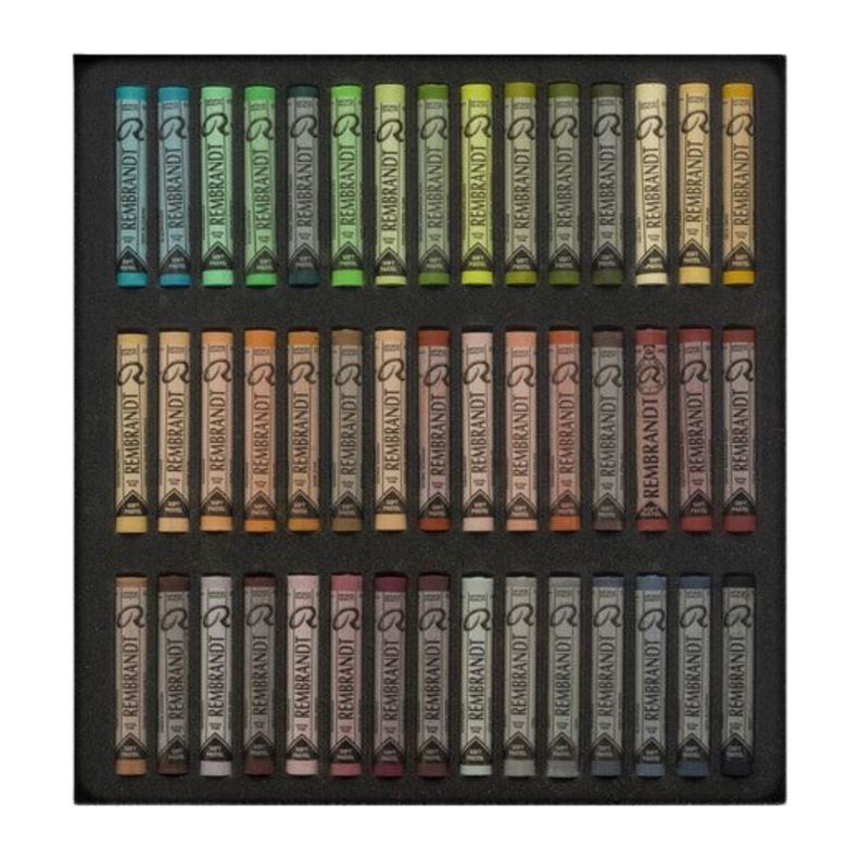 Pastel Seco Rembrandt Set 90 Colores Retrato-2