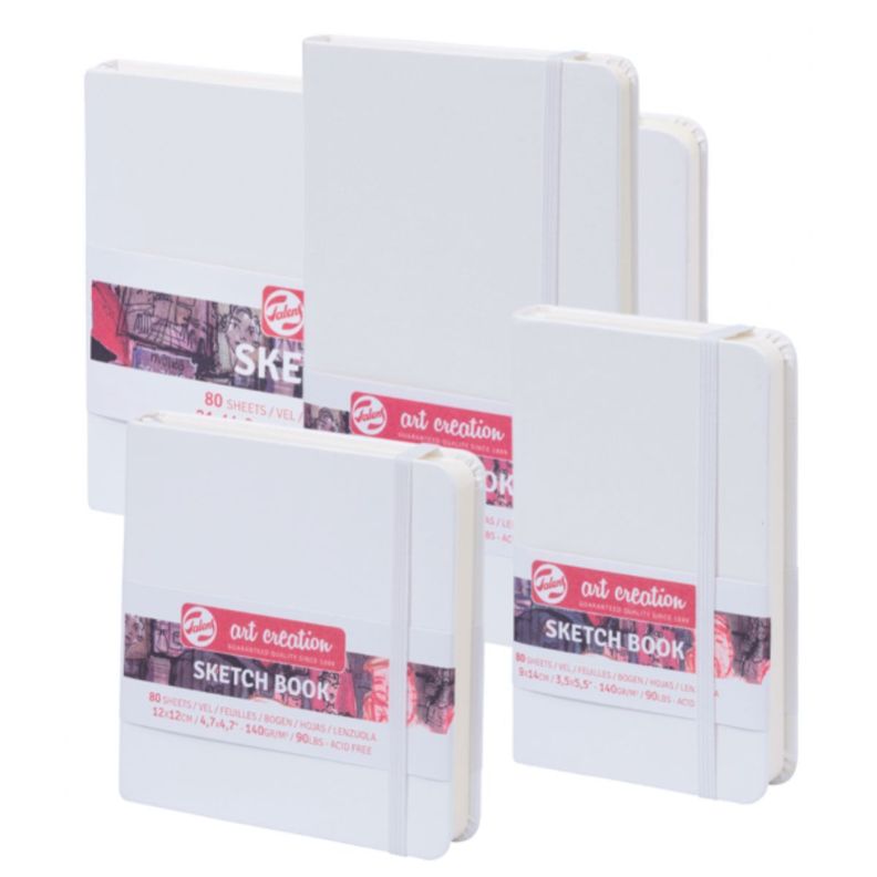 Libreta Art Creation Blanca 21x14,81cm 140gr 80hjas.-1