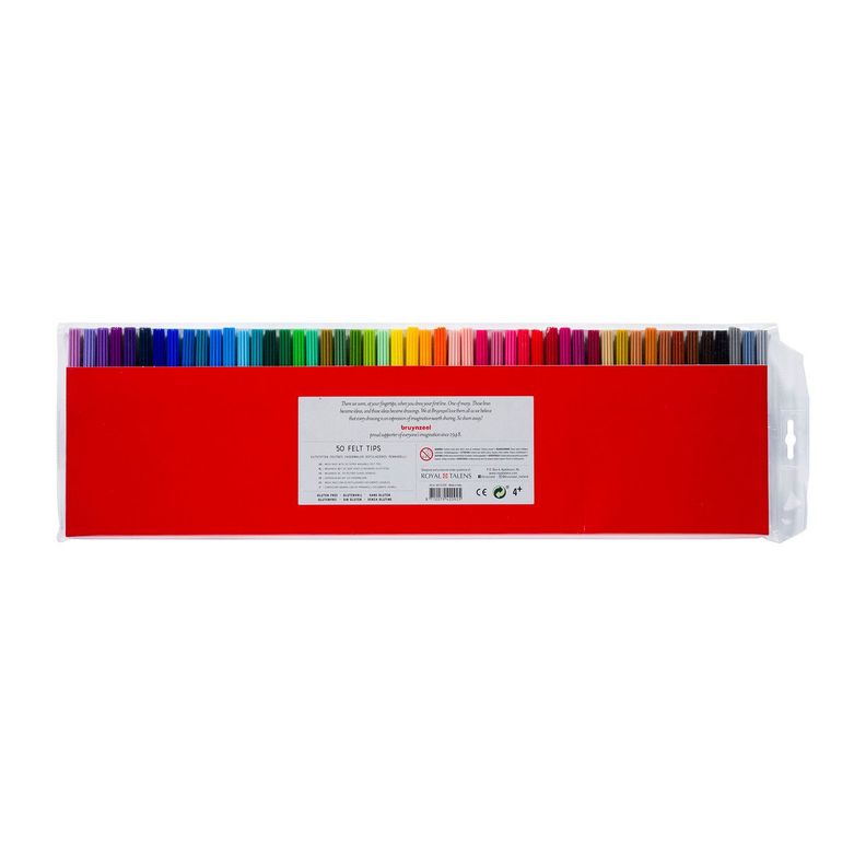 Marcadores Para Niños Bruynzeel 50 Colores-1