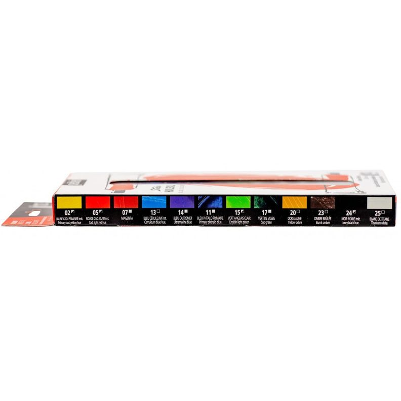 Set 12 Pinturas de Óleo 12ml Pebeo-4