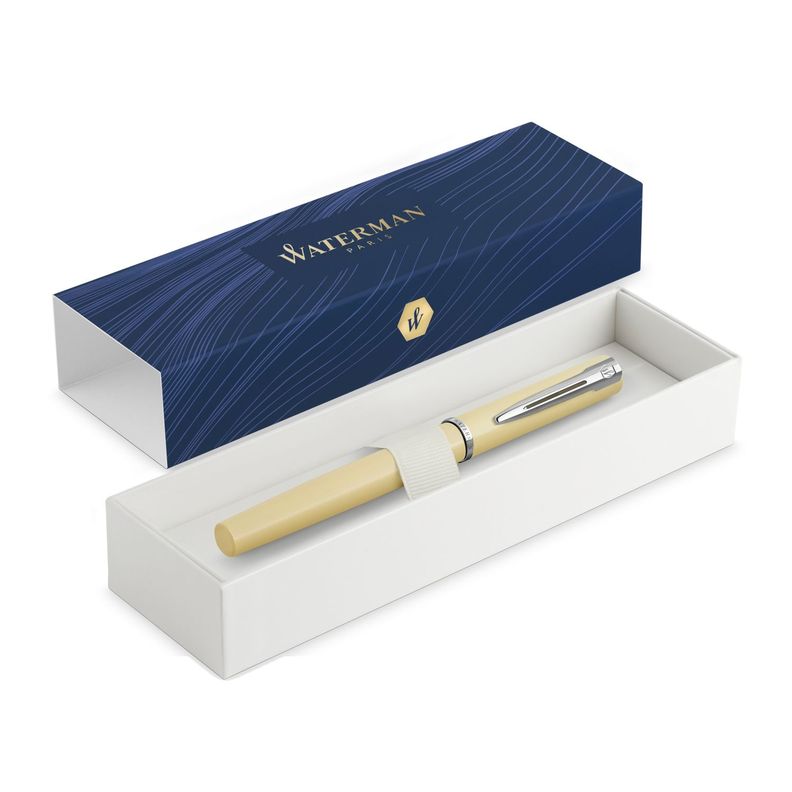 Pluma Fuente Waterman Allure Amarillo Pastel-1