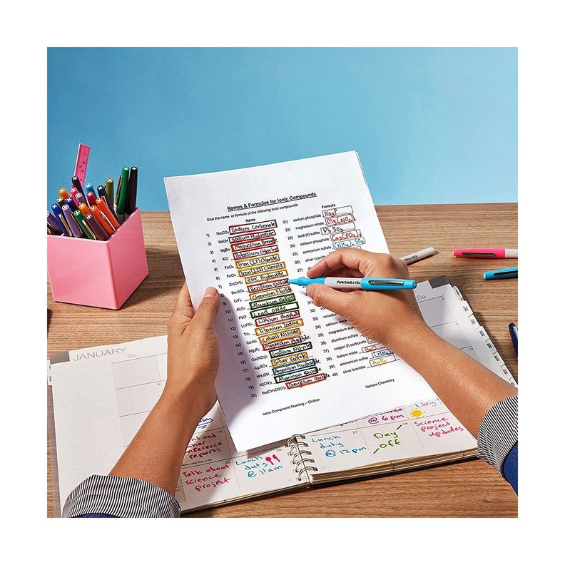 Marcadores Paper Mate Flair Punta Gruesa 16 Colores-3