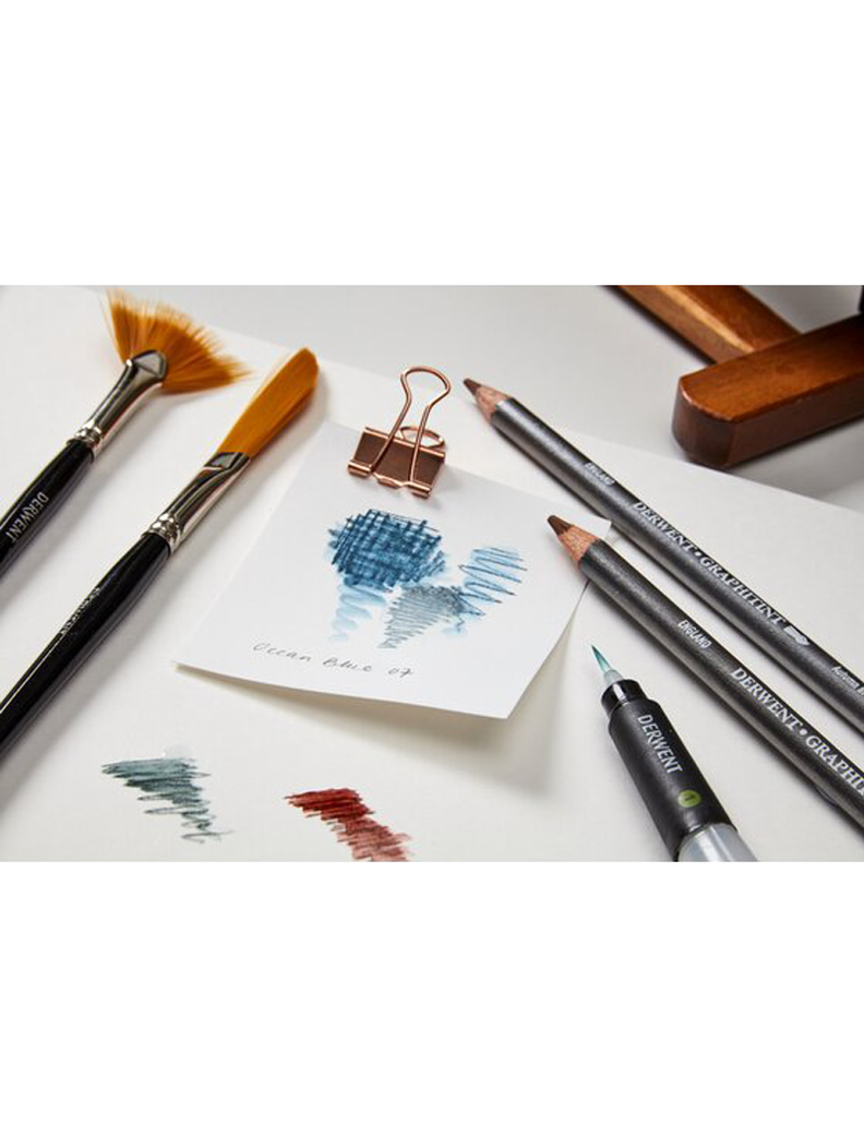 Lápices Grafito Colores Graphitint Derwent Set 24-3