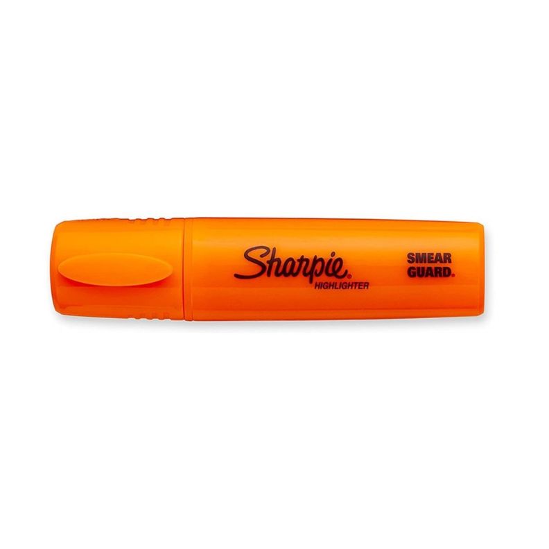 Destacador Sharpie Blade Naranjo Caja x12-1
