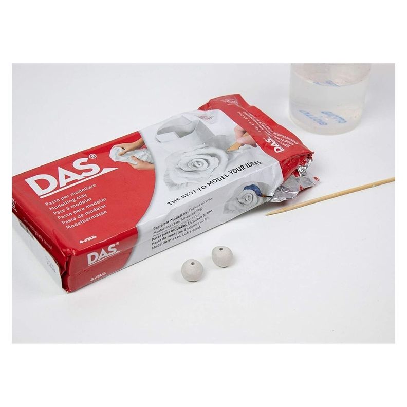 Pasta Para Modelar Masa Das Secado En Frío Blanca 1kg-4