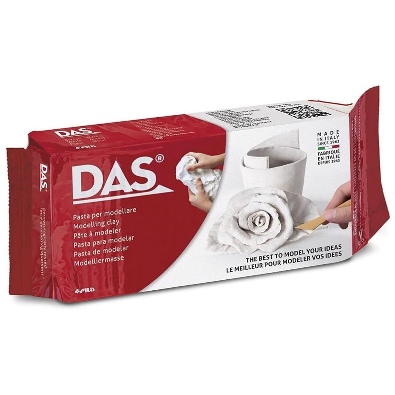 Pasta Para Modelar Masa Das Secado En Frío Blanca 1kg-0