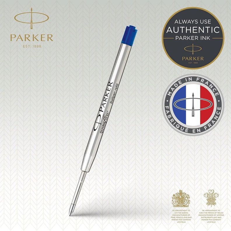 Repuesto De Bolígrafo Quinkflow Azul 1.0 Parker-2