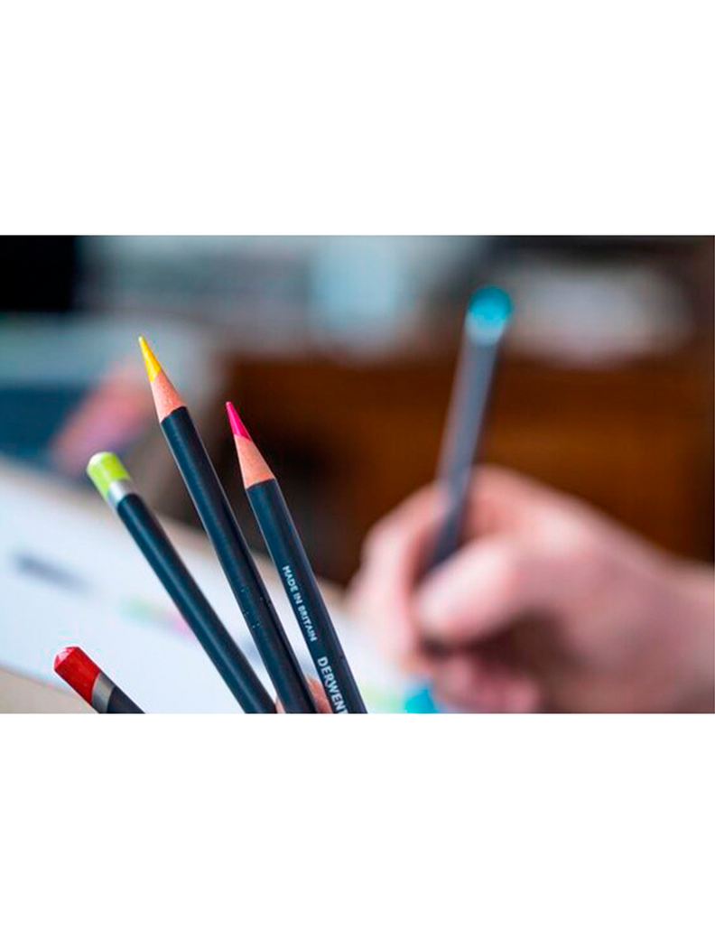 Lápices De Colores Procolour Derwent Set 24 con Estuche-1
