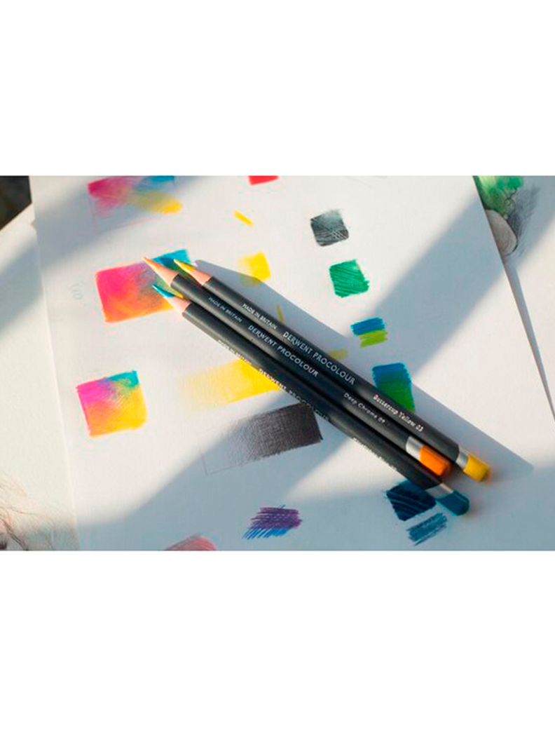 Lápices De Colores Procolour Derwent Set 24 con Estuche-2