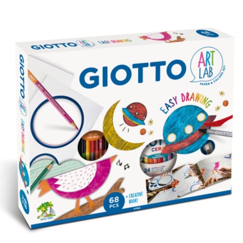 Set Creativo Giotto Art Lab Dibujo 68 Piezas-0
