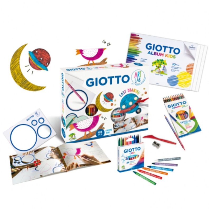 Set Creativo Giotto Art Lab Dibujo 68 Piezas-1