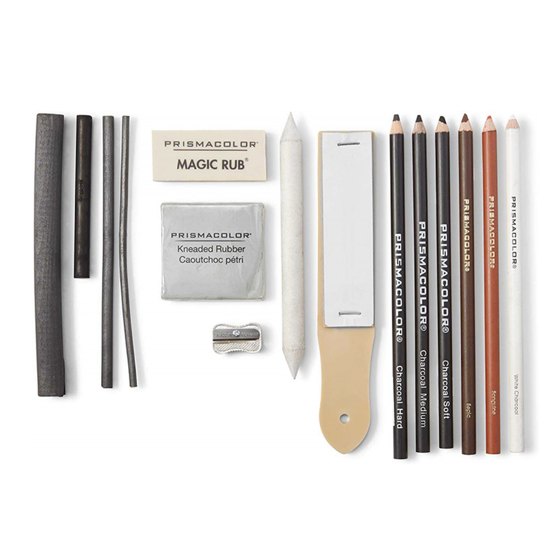Set Dibujo Carboncillo Prismacolor 25 Piezas-2