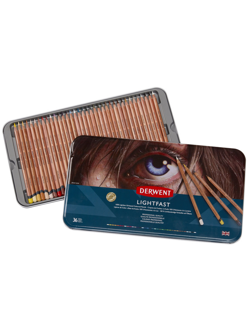 Lápices De Colores Lightfast Derwent Set 36-0