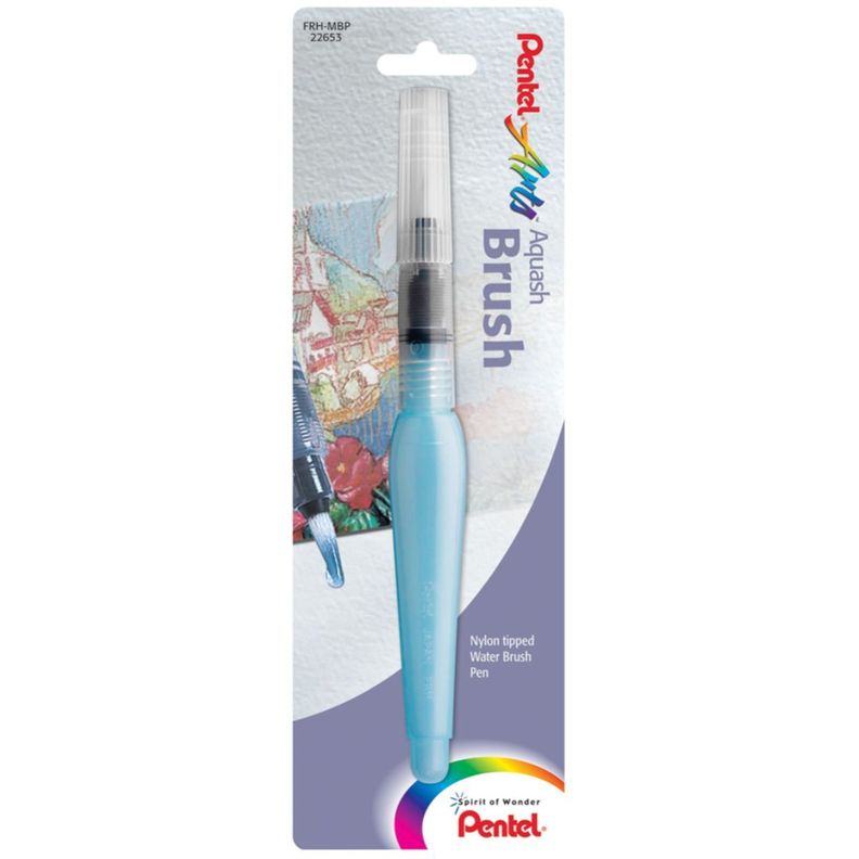 Pincel Con Depósito de Agua Pentel Punta Media-0