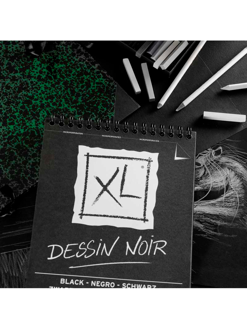 Croquera Dibujo Canson XL Negra 150gr A5-2