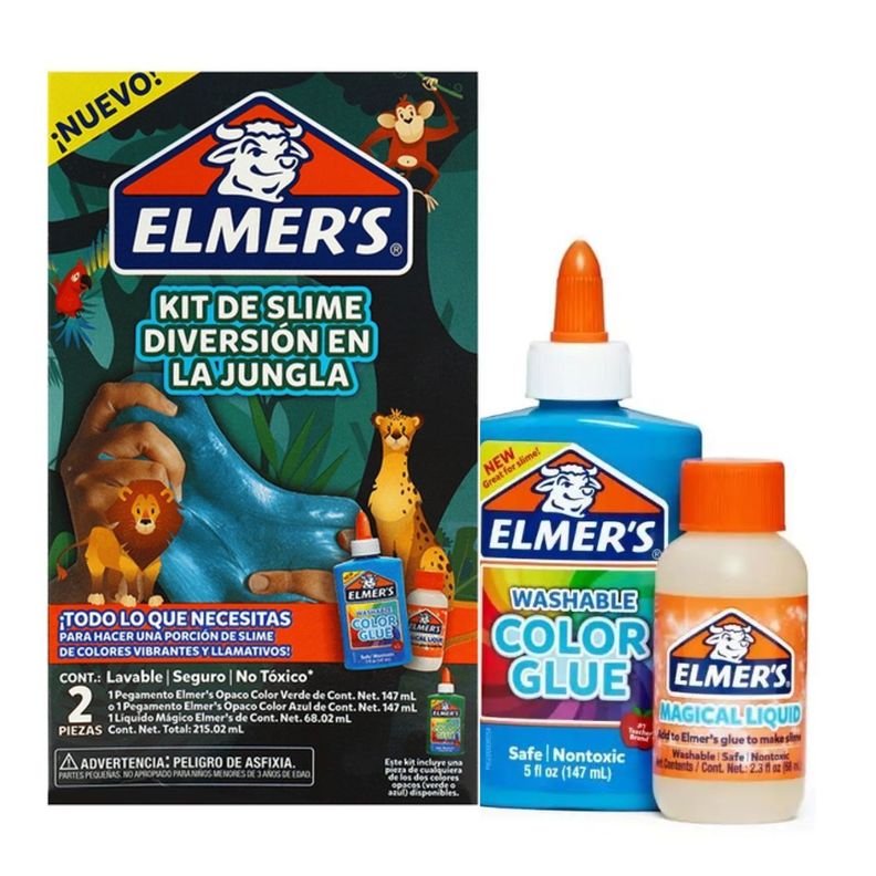 Kit Slime Jungle Jam Elmers 2 Piezas-0
