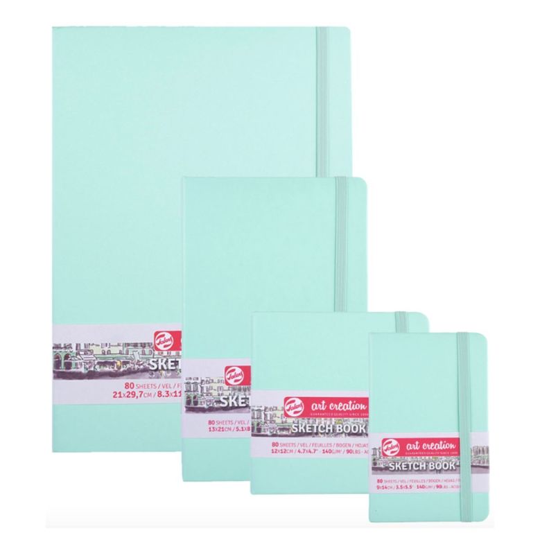 Libreta Art Creation Menta Fresca 21x30cm 140gr 80hjas.-2
